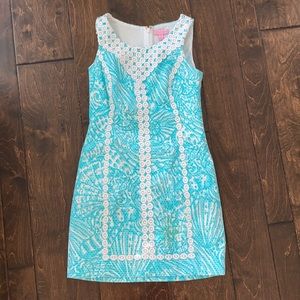 Turquoise Lilly Pulitzer Dress
